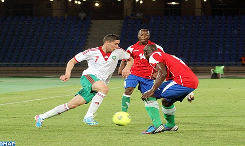 فوز المنتخب المغربي على نظيره الغامبي 2-0