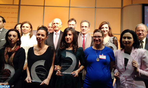تتويج المغربية ليلى غاندي بجائزة أنا ليند للصحافة لسنة 2013