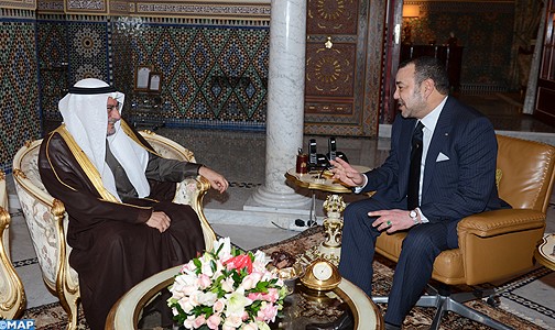 جلالة الملك يستقبل الأمين العام لمنظمة التعاون الإسلامي