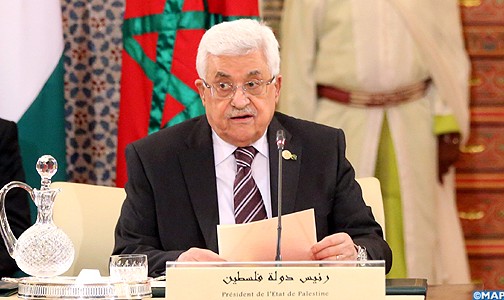 السيد محمود عباس يعبر عن عميق تقديره لجلالة الملك على مواقفه الداعمة لمدينة القدس والقضية الفلسطينية