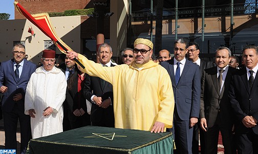 مراكش.. جلالة الملك يعطي انطلاقة مشاريع سككية وازنة ذات أهمية وطنية