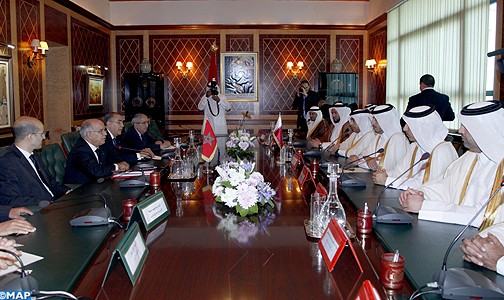 السيد بيد الله يتباحث مع رئيس مجلس الوزراء وزير الداخلية القطري