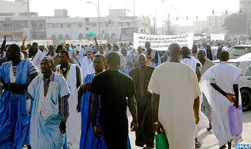 تنظيم مسيرة في نواكشوط للدفاع عن ” الحقوق السياسية والاقتصادية والاجتماعية ” للحراطين