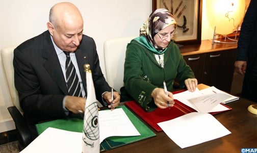 توقيع اتفاقية شراكة بين وزارة التضامن والمرأة والأسرة والإيسيسكو حول قضايا المرأة والطفولة والأسرة