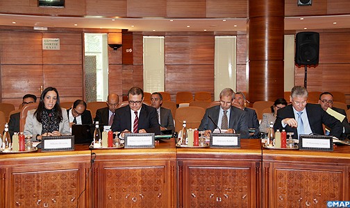 اجتماع اللجنة المختلطة للقطاع العمومي والخاص المكلفة بتتبع الاتفاقيات المبرمة بين المغرب وعدد من الدول الإفريقية