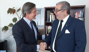 السيد خليل الهاشمي يتباحث بنيويورك مع مساعد الأمين العام للأمم المتحدة المكلف بالإعلام والاتصال