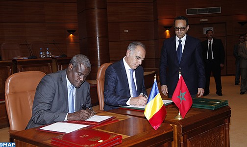 التوقيع على العديد من اتفاقيات التعاون بين المغرب وتشاد