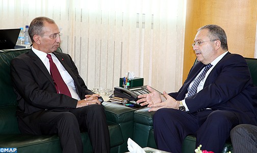 وزير الداخلية يتباحث مع الممثل الخاص للأمين العام للأمم المتحدة ورئيس البعثة الأممية للدعم الدولي لليبيا