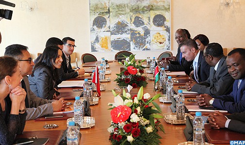 تعزيز العلاقات الثنائية محور محادثات السيدة امبركة بوعيدة مع وفد برلماني كيني