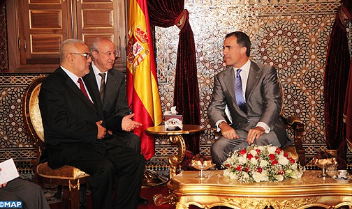 العاهل الإسباني يستقبل رئيس الحكومة