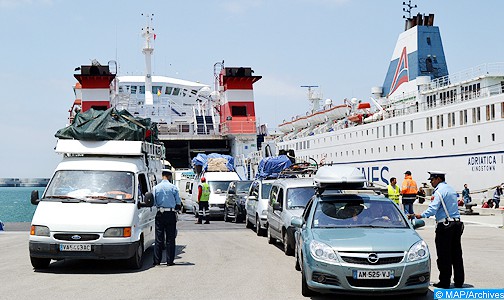 عملية مرحبا 2014 .. حوالي 407 آلاف و383 مسافر دخلوا المملكة عبر ميناء طنجة المتوسط