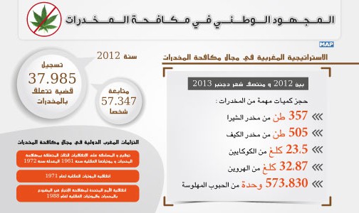 جهود واستراتيجيات المغرب لمكافحة المخدرات أثبتت نجاعتها داخل محيطه الإقليمي في ظل تقاعس بعض دول الجوار