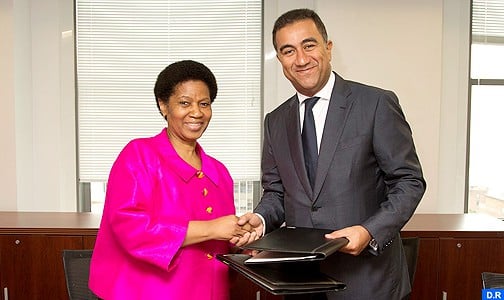 توقيع مذكرة تفاهم بين الأمين العام للاتحاد من أجل المتوسط والمديرة التنفيذية لهيئة الامم المتحدة للمرأة