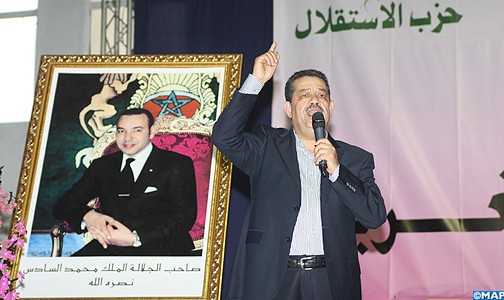 السيد حميد شباط يعبر عن أمله في تحقيق سلم حقيقي داخل الاتحاد المغاربي