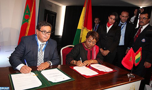 التوقيع على ثلاث اتفاقيات بين المغرب وغينيا في قطاعات الفلاحة والتطهير السائل