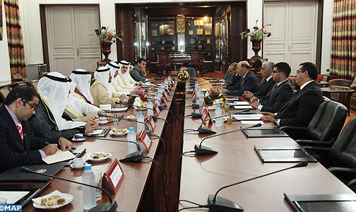 السيد الطالبي العلمي يجري مباحثات مع رئيس مجموعة الصداقة البرلمانية الكويتية المغربية