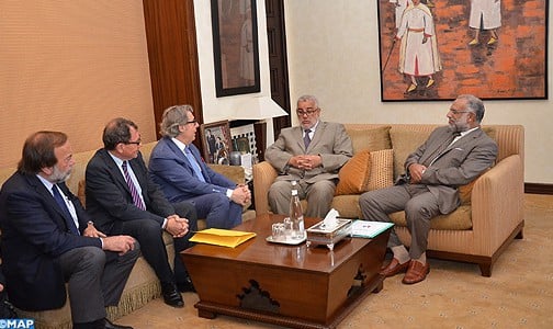 رئيس الحكومة يتباحث مع وفد عن مجموعة الصداقة الاتحاد الأوروبي- المغرب