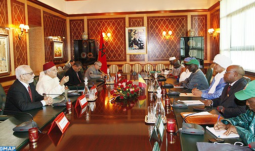 السيد بيد الله يتباحث مع رئيس المجلس الأعلى للجماعات بجمهورية مالي