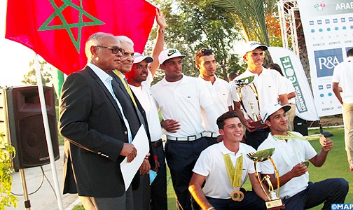 البطولة العربية للغولف.. لاعب الغولف المغربي ياسين التهامي يحرز اللقب