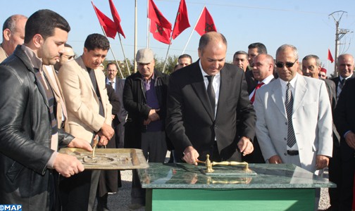 وضع الحجر الأساس لبناء مدرسة للتكوين في كرة القدم بإقليم بركان بكلفة إجمالية تقدر ب100 مليون درهم