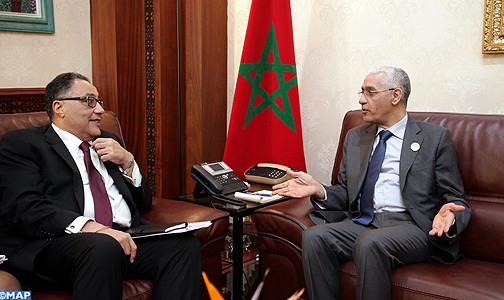 رئيس مجلس النواب يتباحث مع نائب رئيس البنك الدولي لمنطقة الشرق الأوسط وشمال إفريقيا