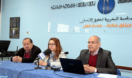 المنظمة المغربية لحقوق الإنسان تقدم بالرباط تقريرها حول الملاحظة النوعية للانتخابات الجماعية لرابع شتنبر 2015