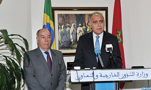 الشراكة جنوب-جنوب تعد بالنسبة للمغرب والبرازيل عاملا أساسيا في تعزيز واستقرار التوازنات العالمية (السيد مزوار)