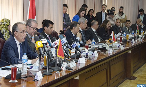انطلاق أشغال الاجتماع الثالث للجنة وزراء التجارة بالدول الأعضاء في “اتفاقية أكادير” بالقاهرة