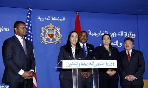 افتتاح الدورة الثالثة لمؤتمر تنمية الأعمال بين المغرب والولايات المتحدة بالرباط