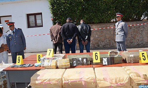 أكادير .. حجز حوالي 15 طن من مخدر الشيرا على متن شاحنة مبردة
