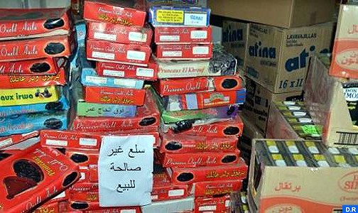 حجز وإتلاف 26 طنا من المواد الغذائية في جهة سوس ماسة خلال 10 أيام الأولى من رمضان