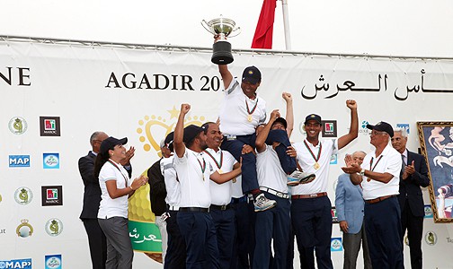 كأس العرش (أكادير 2016): نادي الغولف الملكي دار السلام بالرباط يتوج بطلا للدورة ال13 ويحرز لقبه التاسع