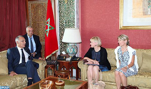 إرادة مشتركة للمغرب والسويد لتجسيد علاقة نموذجية، حاملة للاستقرار والسلم والمساعدة على التنمية (السيد مزوار)
