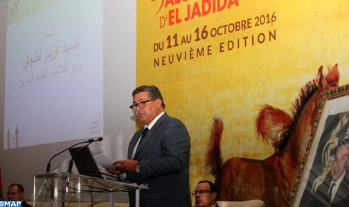 معرض الفرس بالجديدة يحتل مكانة خاصة في المشهد الاقتصادي والثقافي والرياضي المغربي (السيد أخنوش)