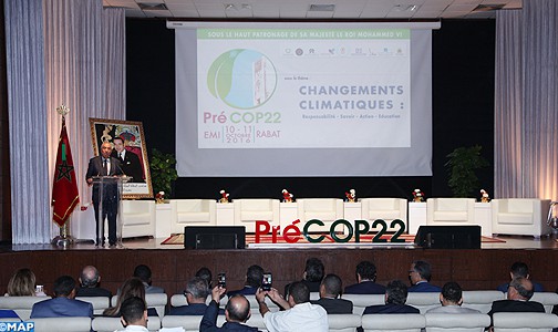 المنتدى الجهوي التحضيري لقمة المناخ (كوب22) الخاص بجهة الرباط -سلا- القنيطرة يلتزم بإدماج تدبير الانعكاسات السلبية للتغيرات المناخية في برنامج التنمية الجهوية