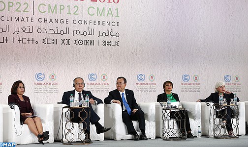 رئاسة مؤتمر (كوب 22) تعلن بمراكش عن إطلاق الجائزة الدولية للمناخ والبيئة بمبادرة ملكية سامية