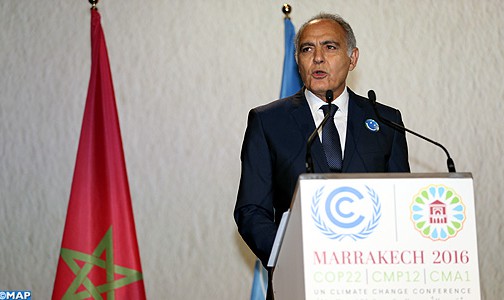 مؤتمر مراكش حول التغيرات المناخية يدشن جولة شاملة جدیدة تستوعب كافة الأطراف من أجل العمل (السيد مزوار)