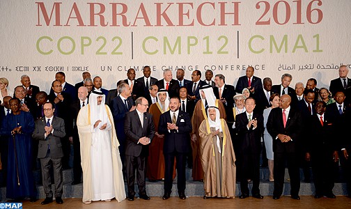 مؤتمر (كوب 22) الذي احتضنته مدينة مراكش عرف نجاحا باهرا يشرف المغرب ويعزز الثقة والمصداقية التي يحظى بهما على الصعيد الدولي(بلاغ الديوان الملكي)