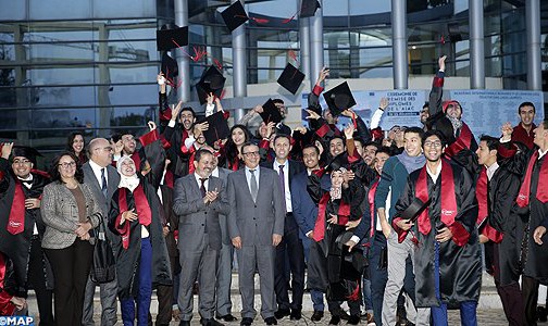 أكاديمية محمد السادس الدولية للطيران المدني تحتفي ب126 طالبا من خريجيها برسم سنة 2015 – 2016