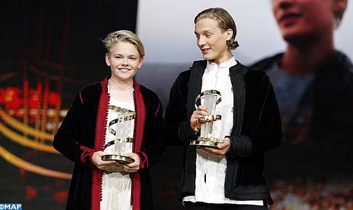 الممثلان بالدور إينارسن وبلاير هينريكسن يفوزان بجائزة أحسن ممثل في الدورة 16 للمهرجان الدولي للفيلم بمراكش