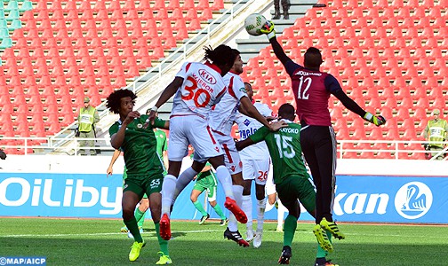 البطولة الاحترافية اتصالات المغرب (الدورة السادسة عشرة): الوداد البيضاوي يفوز بالرباط على ضيفه أولمبيك خريبكة بأربعة أهداف لواحد
