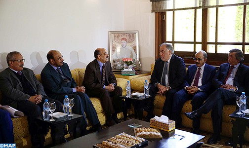 رئيس المجلس الملكي للشؤون الصحراوية يتباحث مع وفد من مجلس النواب الشيلي