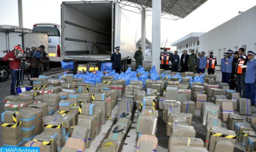 ميناء طنجة المتوسط: مصالح الأمن الوطني حجزت 13 طنا و750 كيلوغراما من مخدر الحشيش