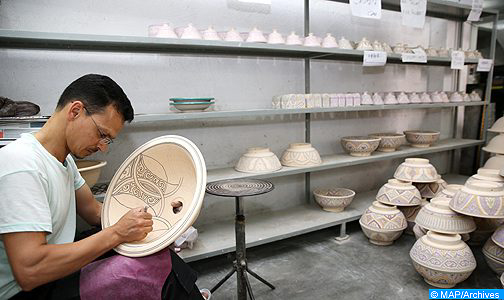 صناعة الخزف بآسفي .. تراث ثقافي يعكس الحس الإبداعي للصانع التقليدي