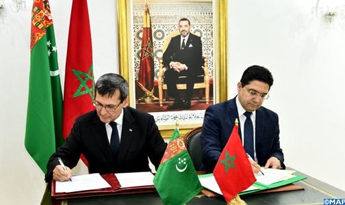 المغرب وتركمانستان يوقعان على ثلاث اتفاقيات من أجل تعزيز تعاونهما الثنائي
