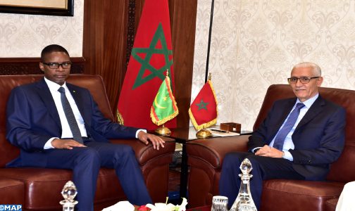 رئيس مجلس النواب يجري مباحثات مع الوزير الأول الموريتاني