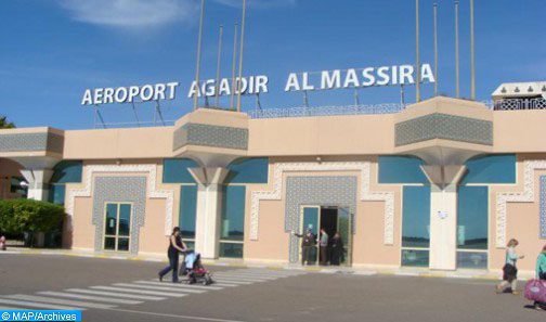 مطار أكادير- المسيرة الدولي استقبل أزيد من مليون و 700 ألف مسافر سنة 2022