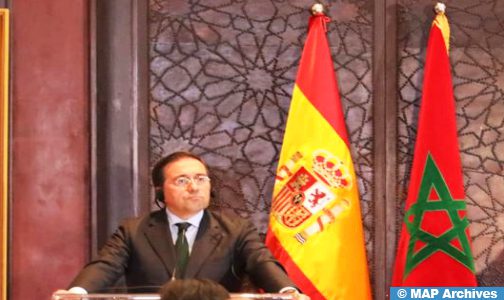 السيد ألباريس لـ (ومع): الاجتماع رفيع المستوى بين المغرب وإسبانيا يجدد التأكيد على الدينامية الممتازة بين البلدين