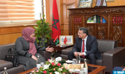 وزيرة العدل الليبية تشيد بدعم المغرب المتواصل لبلادها