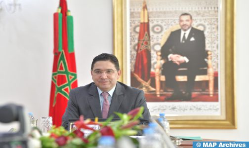 الدبلوماسية المغربية تستثمر الإصلاحات التي تقوم بها المملكة تحت قيادة جلالة الملك ( السيد بوريطة)